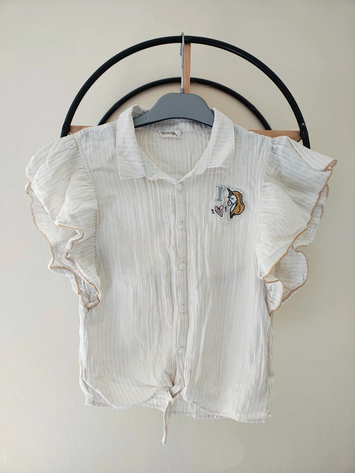 8 ans chemise été orchestra